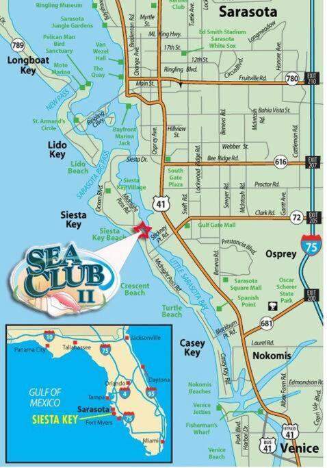 Siesta Key Condo - On The Water ! 外观 照片